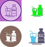 Soda Icon Design vector