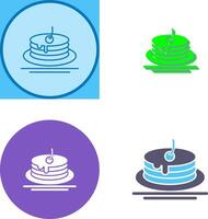 Pancake Icon Design vector