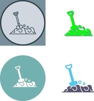 Shovel Icon Design vector