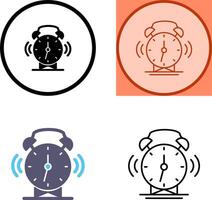 Alarm Clock Icon Design vector