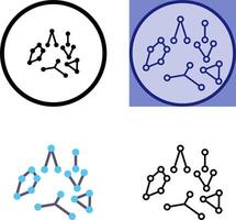 Constellation Icon Design vector