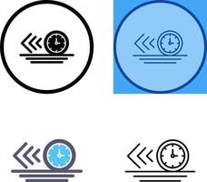 Time Management Icon Design vector