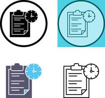 Task Management Icon Design vector