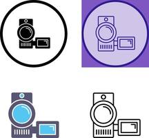 Recorder Icon Design vector