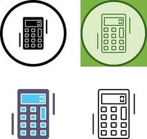 diseño de icono de calculadora vector