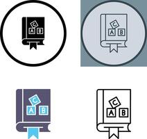 Alphabet Icon Design vector