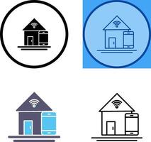 Home Automation Icon Design vector