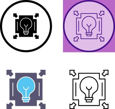 Diffusion Icon Design vector