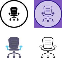 Office Chair Icon Design vector