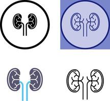 Kidney Icon Design vector