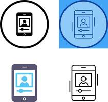 log Icon Design vector