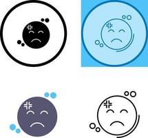 Dissapointment Icon Design vector