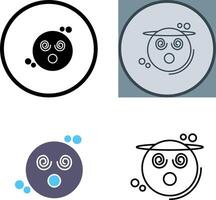 Dizzy Icon Design vector