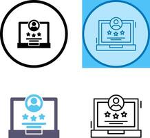 Rating Icon Design vector