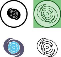 Galaxy Icon Design vector
