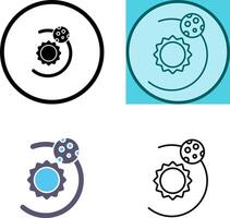 Orbit Icon Design vector