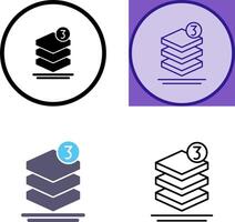 Layers Icon Design vector