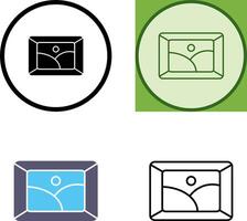 Frame Icon Design vector