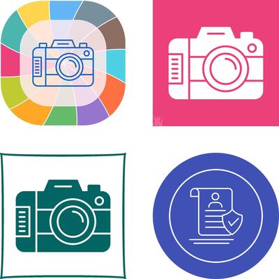Digital Camera Icon Design