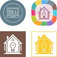 Home Automation Icon Design vector