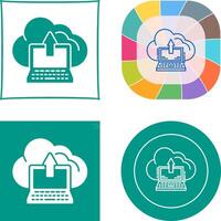 Backup Icon Design vector