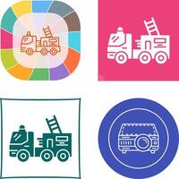 Fire Truck Icon Design vector