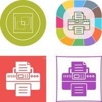 Smart Home and Window Icon vector