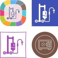 Intravenous Icon Design vector