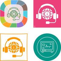 Call Center Icon Design vector