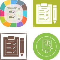 Clipboard Icon Design vector