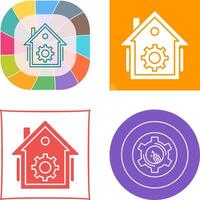 Home Automation Icon Design vector