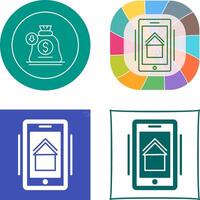 Smart Phone Icon Design vector