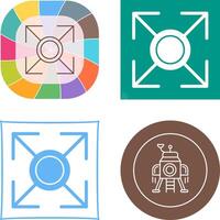Expand Icon Design vector