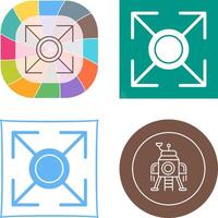 Expand Icon Design vector