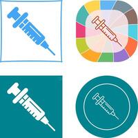 Injection Icon Design vector
