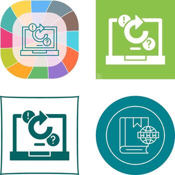 Problem solving Icon Design vector