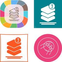 Layers Icon Design vector