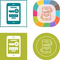 One Time Password Icon Design vector