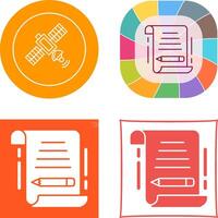 Write Icon Design vector