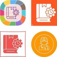 Duration Icon Design vector