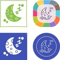 Sleeping Icon Design vector