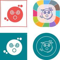 Dizzy Icon Design vector