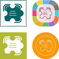 Puzzle Icon Design vector