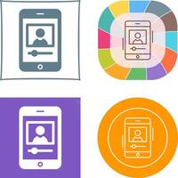 log Icon Design vector