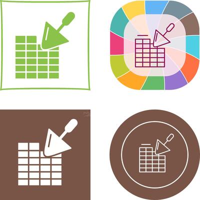 Brickwall Icon Design