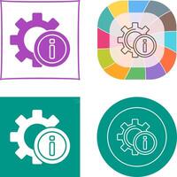 Setting Icon Design vector