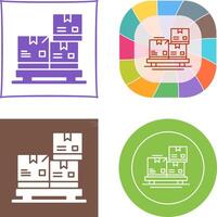 Packages Icon Design vector