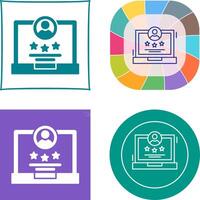 Rating Icon Design vector