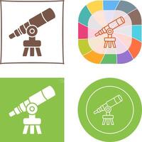 Telescope Icon Design vector