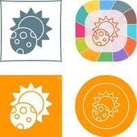 Eclipse Icon Design vector